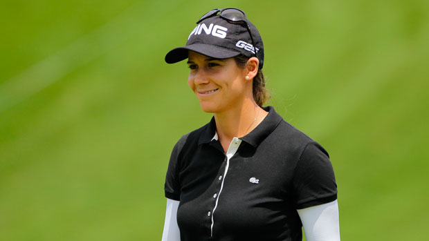 Azahara Munoz during the first round of the 2014 Kingsmill Championship Presented by JTBC